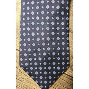 Brooks Brothers Vintage Brooks Basic Pure Silk Blue Tie